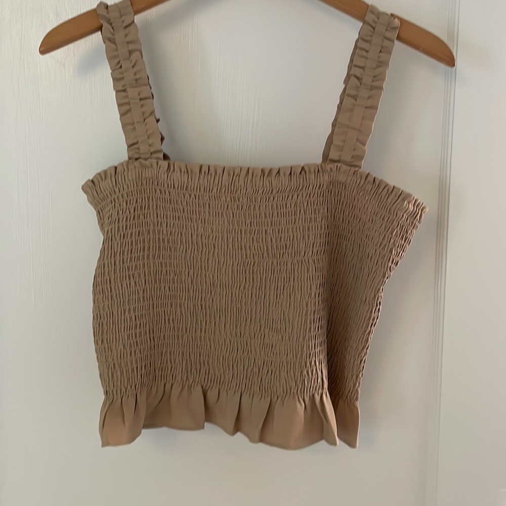 Never worn smocked top